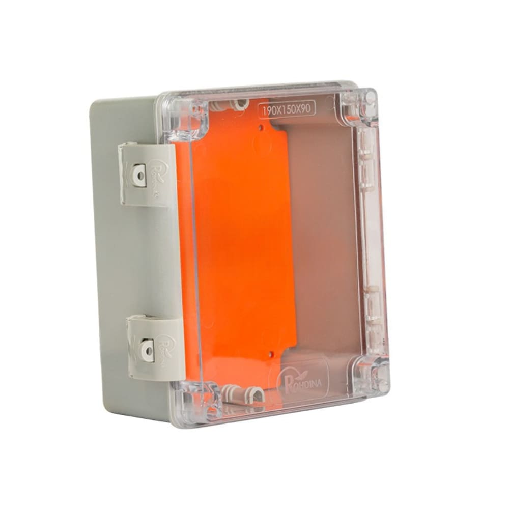 Caixa Rohdbox 190x150x90mm Cinza IP68 - Rohdina