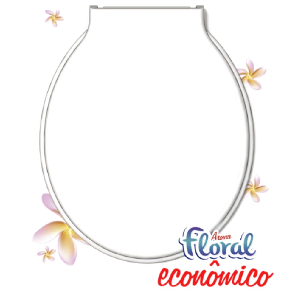 Tampa Assento Sanitário Especial Floral Econômico Para Banheiro Durín