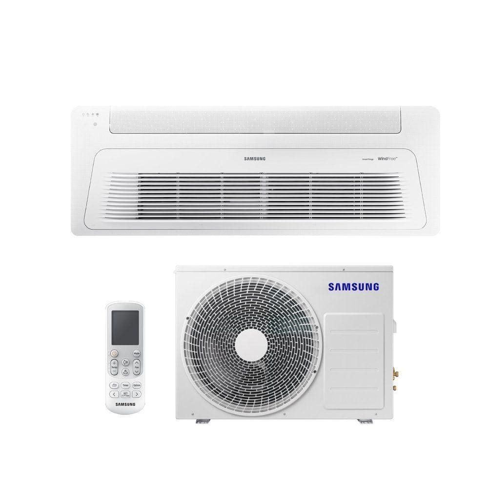 Ar Condicionado Cassete 1 Via Samsung WindFree Inverter com Wifi 24000 BTUS Quente e Frio 220V AC024DXADKG/AZ