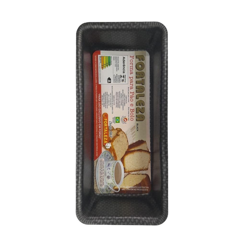 Forma Para Pão e Bolo Black Antiaderente 710202 - Fortaleza