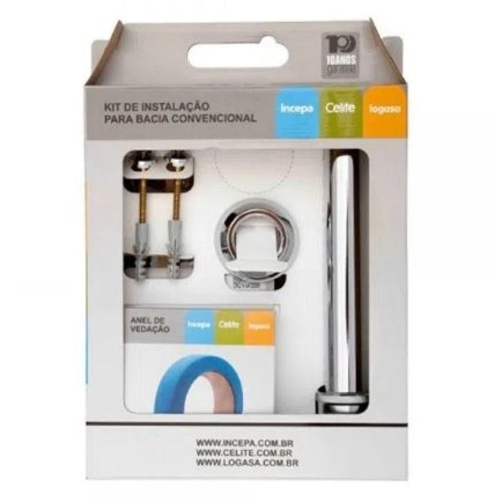 Kit Instalação Para Vaso Sanitário Convencional Roca