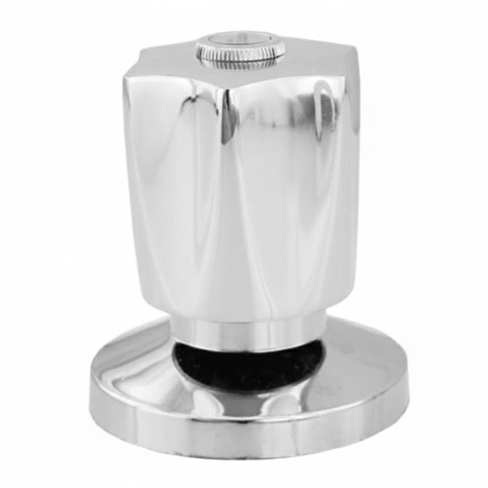 Acabamento Luny p/ Registro Base Deca e Similares de 1/2, 3/4 e 1 Cromado Romar