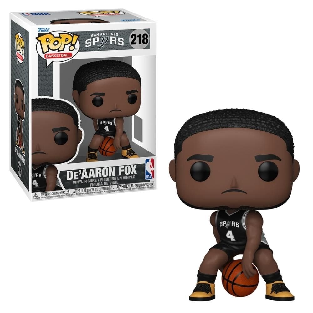 Boneco Funko Pop! NBA Spurs - De`Aaron Fox