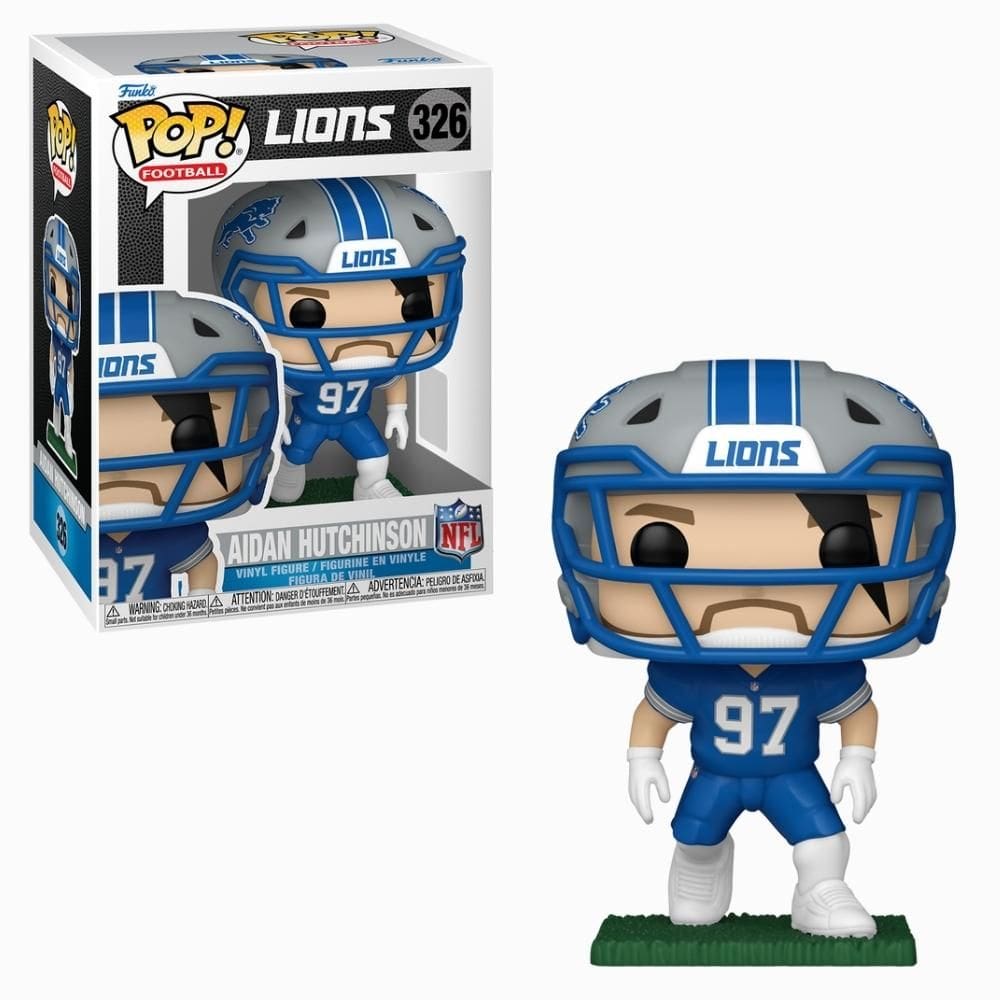 Boneco Funko Pop! NFL Lions - Aidan Hutchinson