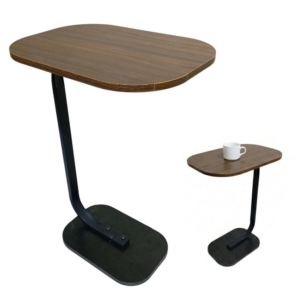 Mesa Canto Apoio Lateral Sofa Cama Quarto Sala Porta Objetos Livros Luminaria Notebook Mesinha Decoraçao