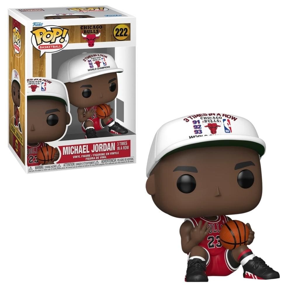 Boneco Funko Pop! NBA Bulls - Michael Jordan (3x Seguidas)