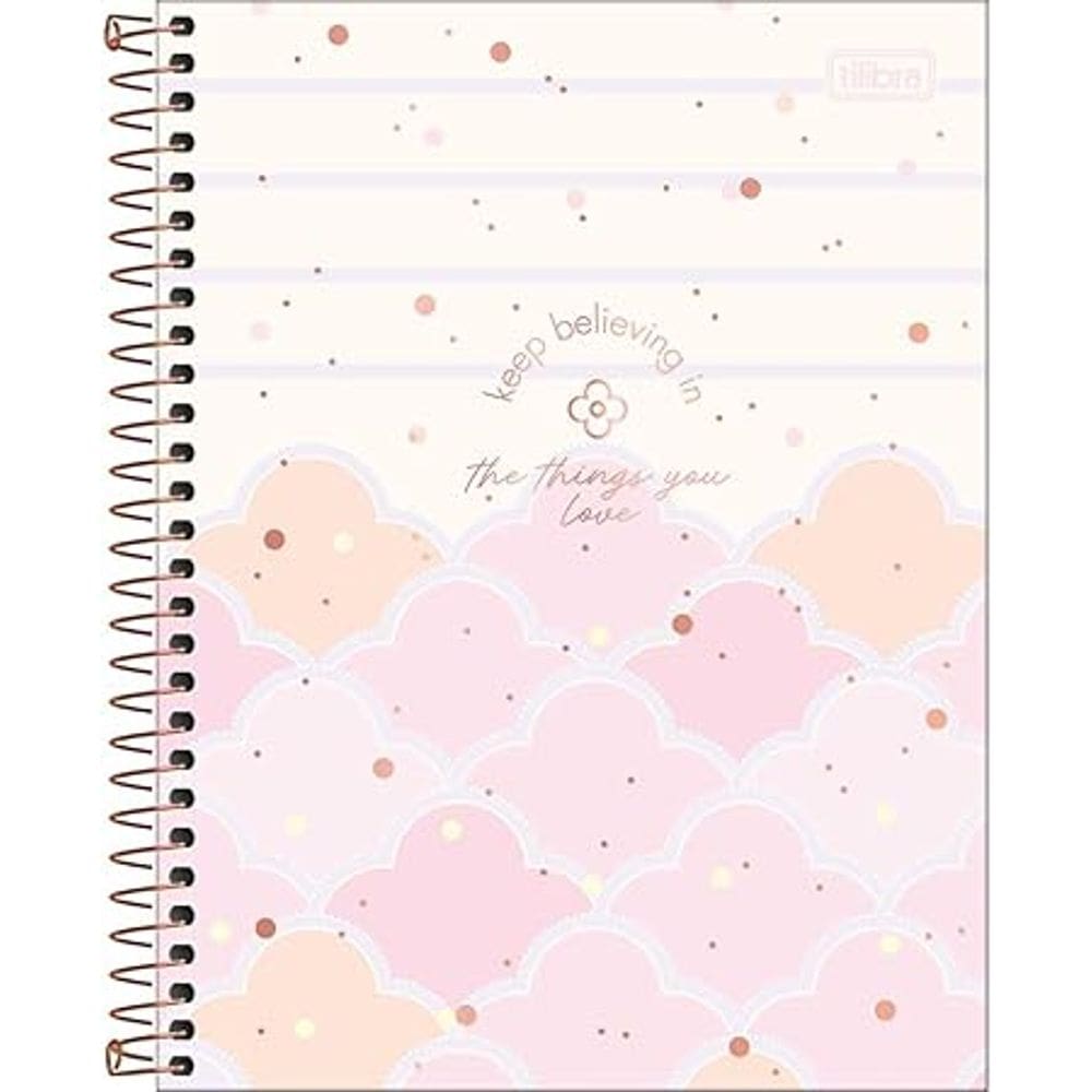 Caderno Espiral Capa Dura Colegial 1 Matérias Soho 80 Folhas da Tilibra Ref 1365