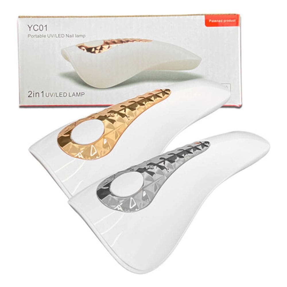 Estufa De Unhas Led Uv Portatil Manicure Luz Roxa