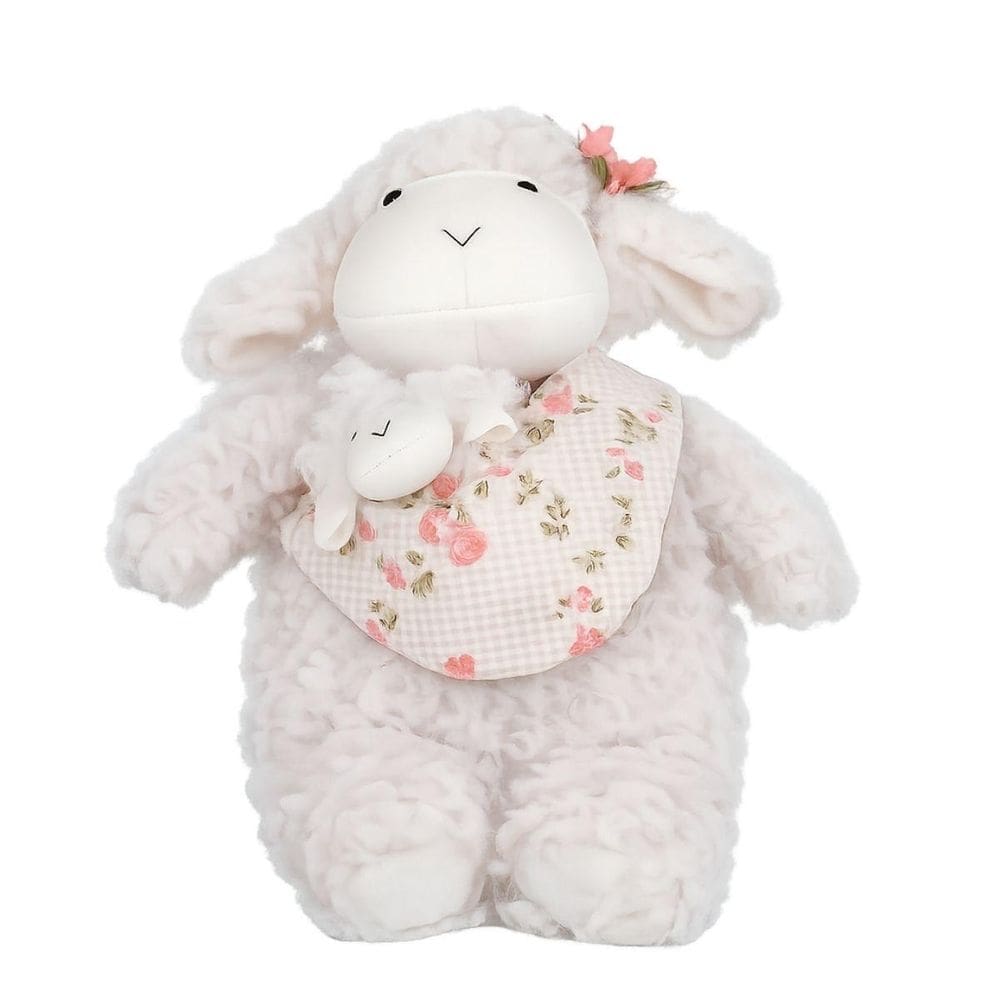 Pelucia De Páscoa Ovelha Suspiro Com Filhote 23X16Cm 1096514