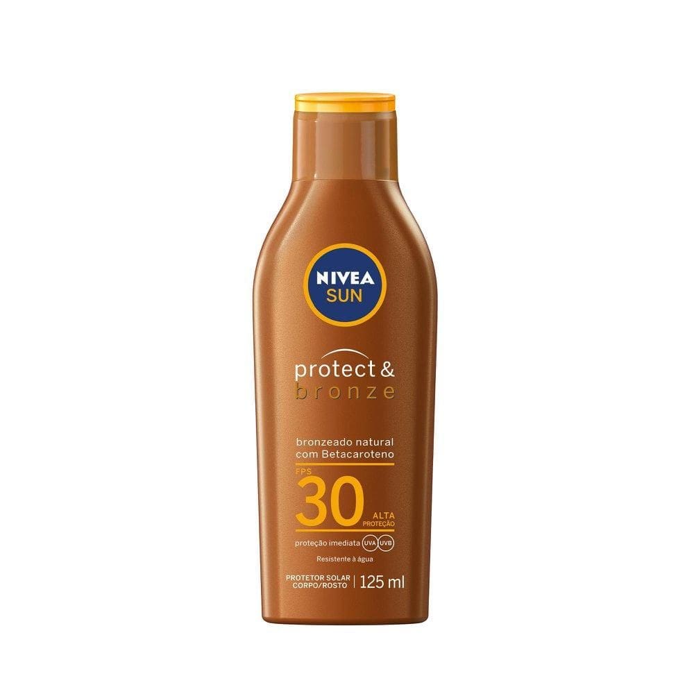 Protetor Solar NIVEA SUN Protect & Bronze FPS 30 125ml