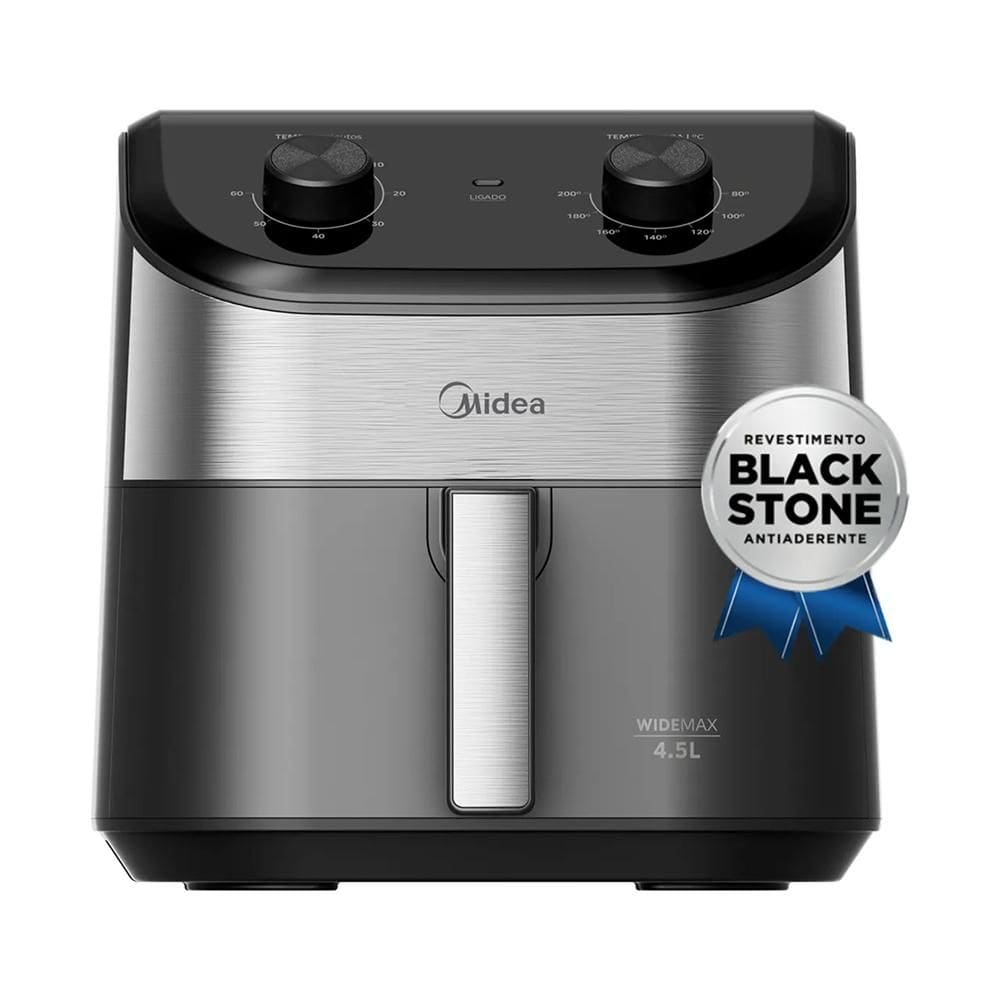 Fritadeira Air Fryer Midea Widemax 4,5L 220v Antiaderente