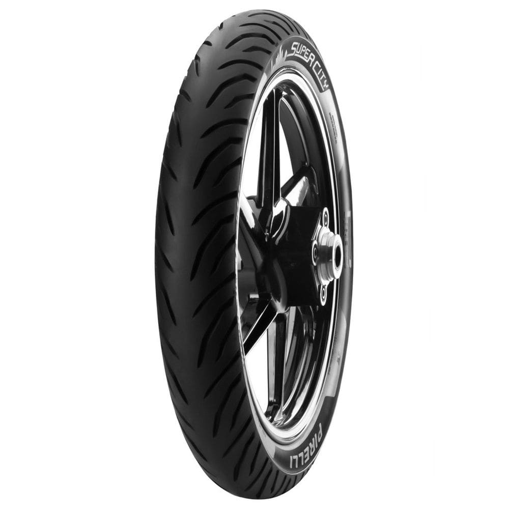 Pneu Moto Pirelli Aro 18 Super City 100/90-18 56P TL - Traseiro
