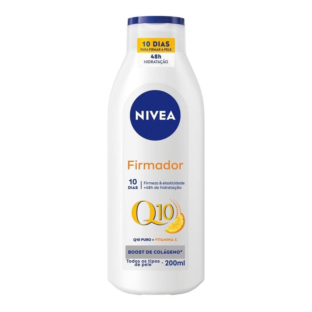 Loção Hidratante NIVEA Firmador Q10 + Vitamina C Todos os Tipos de Pele 200ml