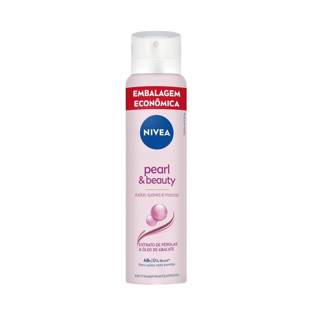 Desodorante Aerossol NIVEA Pearl & Beauty 200ml