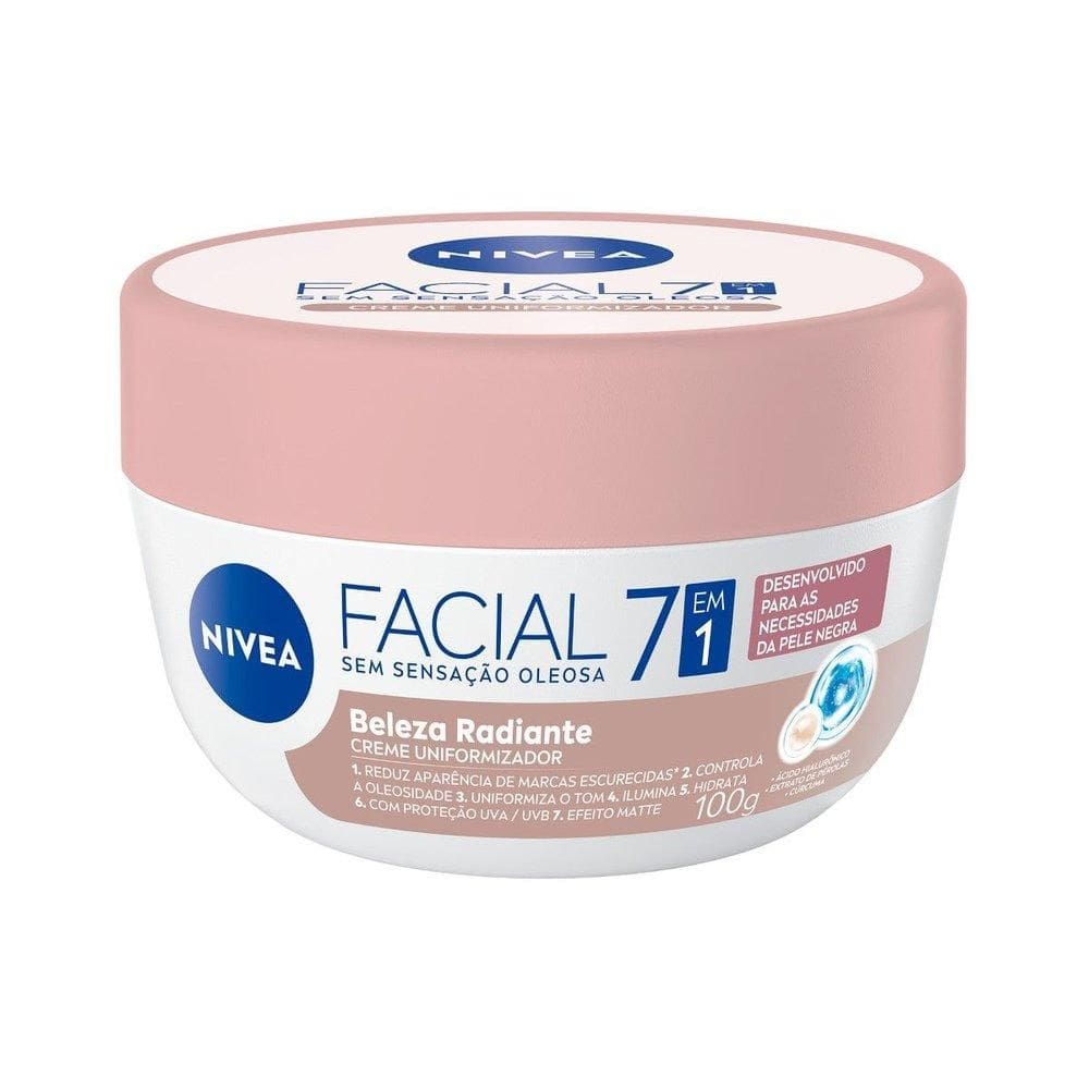 Hidratante Facial NIVEA Beleza Radiante 7 em 1 100g