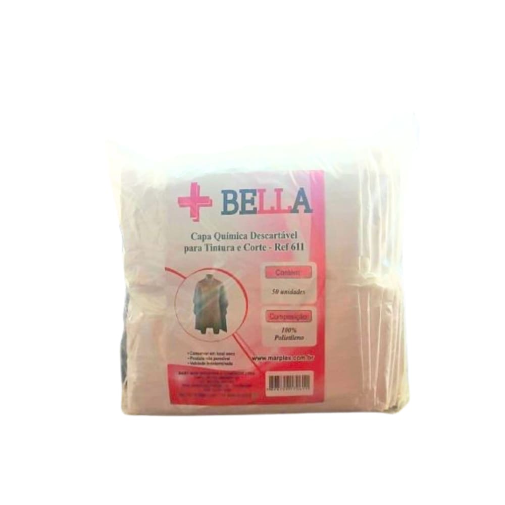 Capa Descartavel Corte E Tintura C/50 Ref:611 Un +Bella