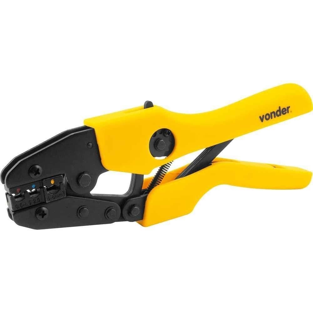 Alicate Prensa Terminais, Pré-isolado, 0,5 Mm² A 6,0 Mm², Ap 056, Vonder Ostenvonder