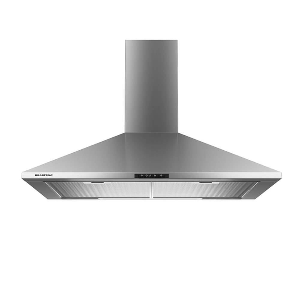 Coifa de Parede Brastemp 60cm Inox 4 Bocas Piramidal BAI60BR  110V