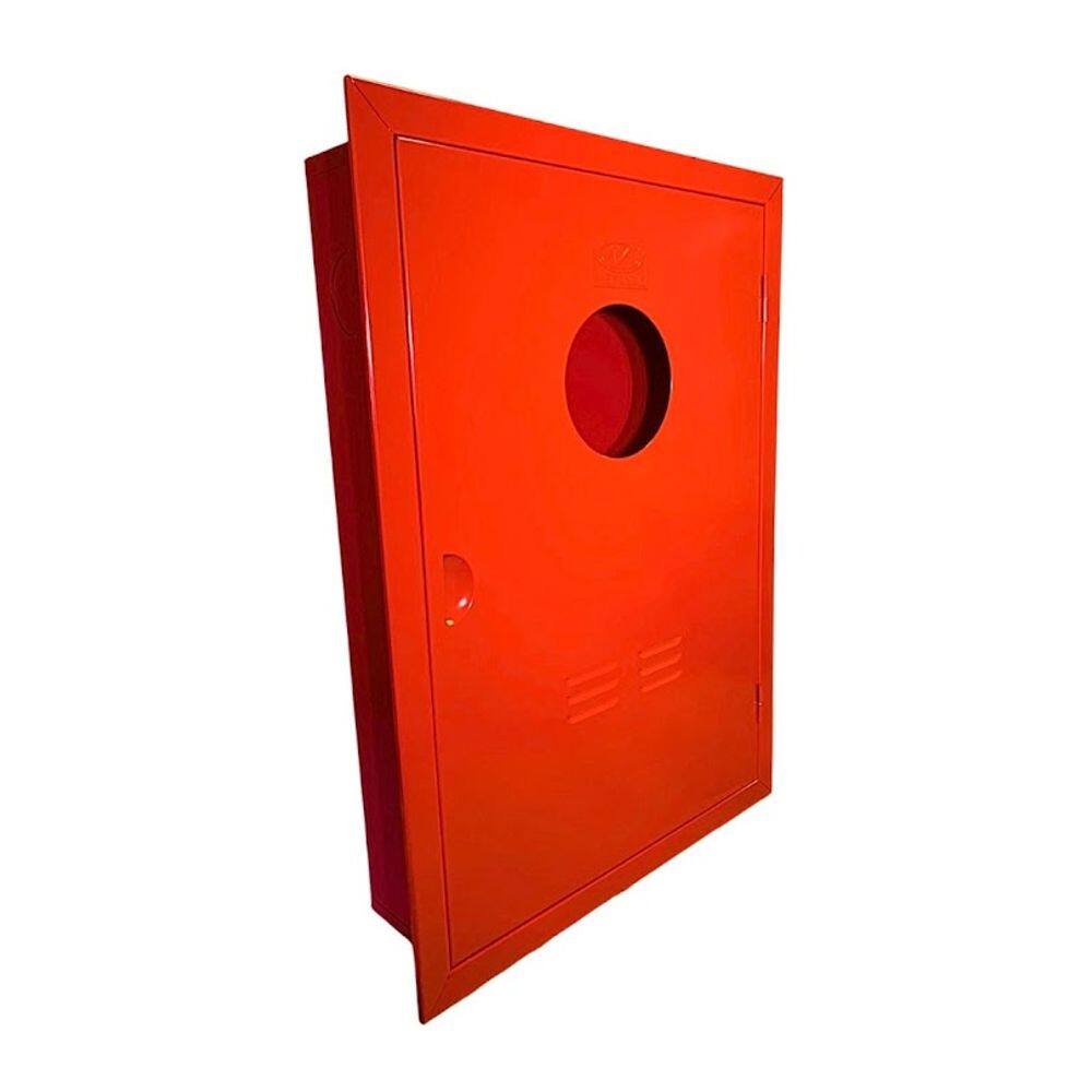 Abrigo 4 Mangueira Incêndio Embutir Chapa de Aço 90x60x30cm