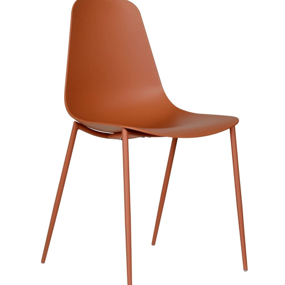 Cadeira para Sala de Jantar em Polipropileno Miami Terracota