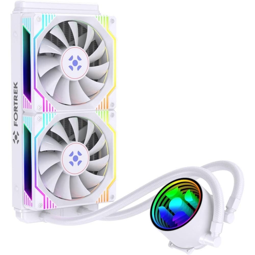 Water Cooler Fortrek Breezy 240Mm Fan Argb Branco