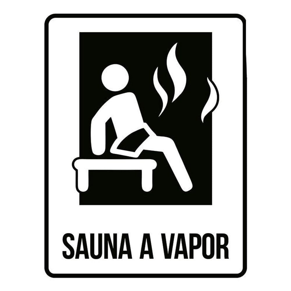 Placa Acm Setor Sauna A Vapor 18X23