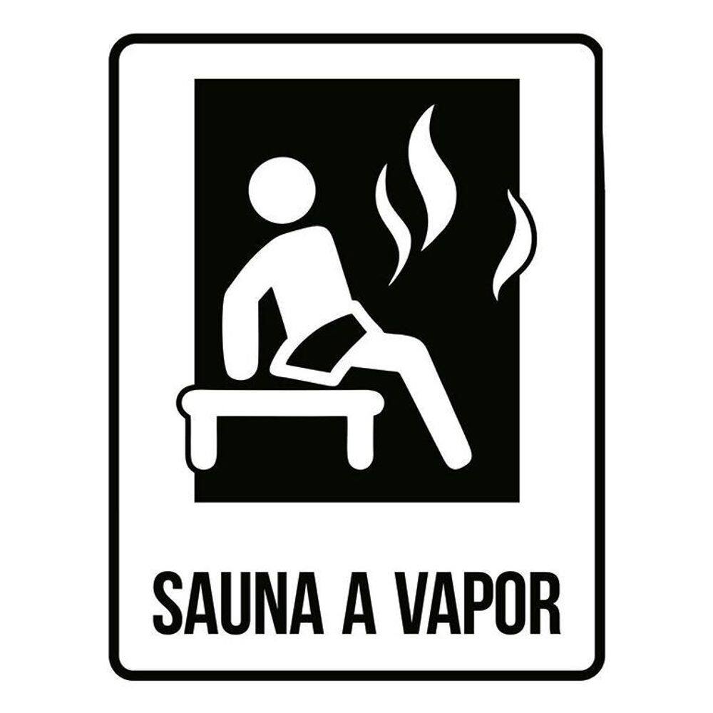Placa Acm Setor Sauna A Vapor 18X23