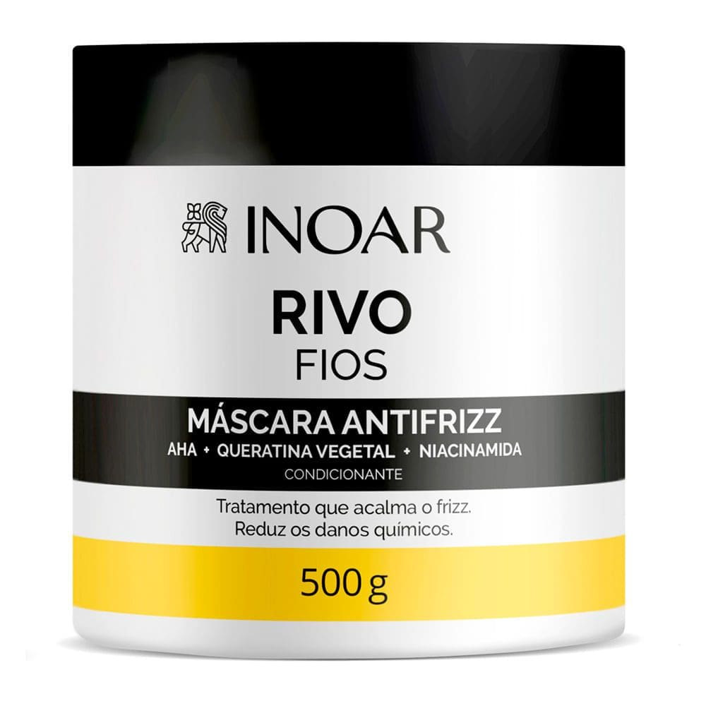 Máscara Capilar Inoar Antifrizz Rivo Fios 500g