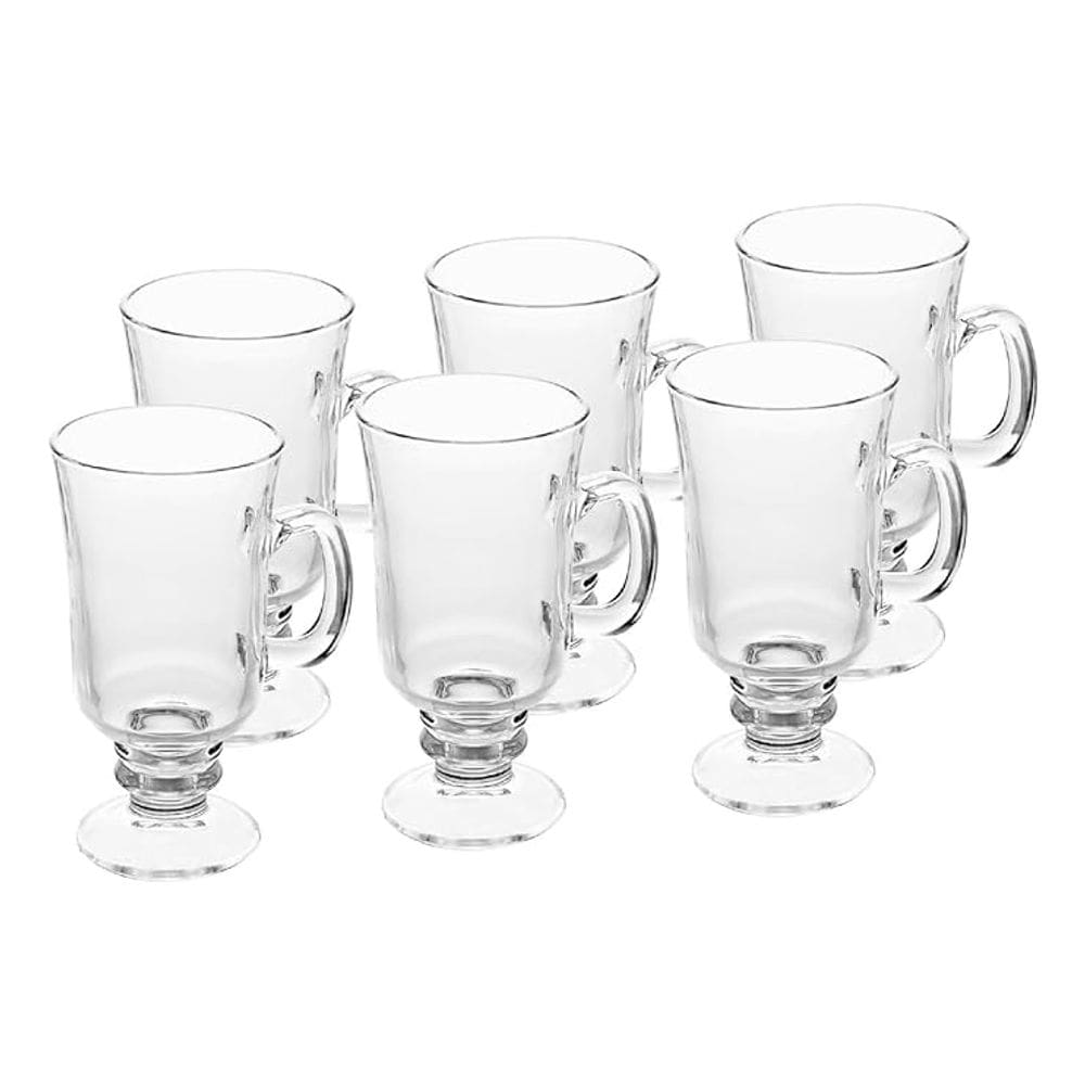 Jogo De Taças Para Cappuccino Com Alça Lyor 250 Ml - 6 Peças