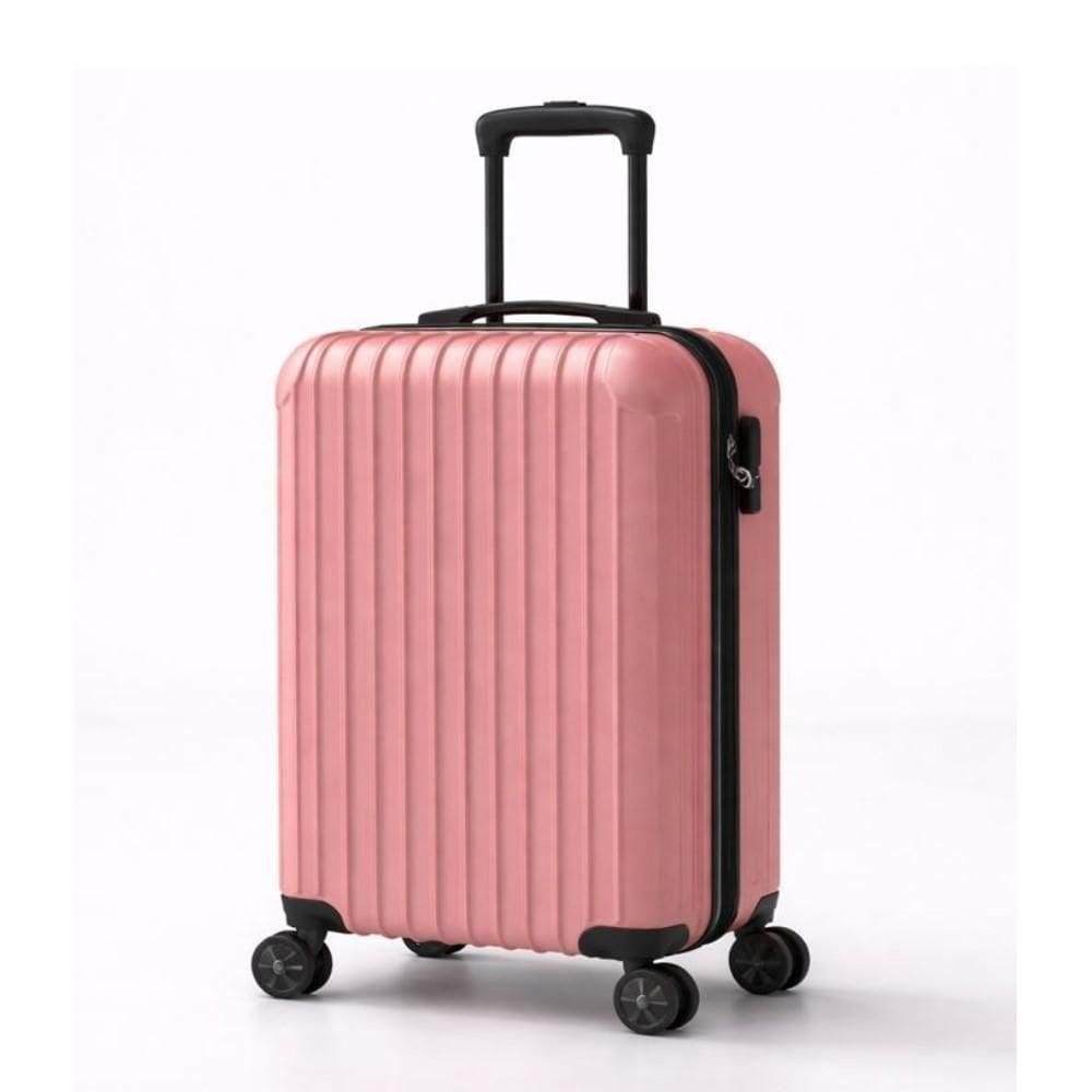 Mala De Bordo Rígida Abs Rose Com Rodas 360° Viagem Elegante, Leve E Pronta Para Te Acompanhar Em Qualquer Destino