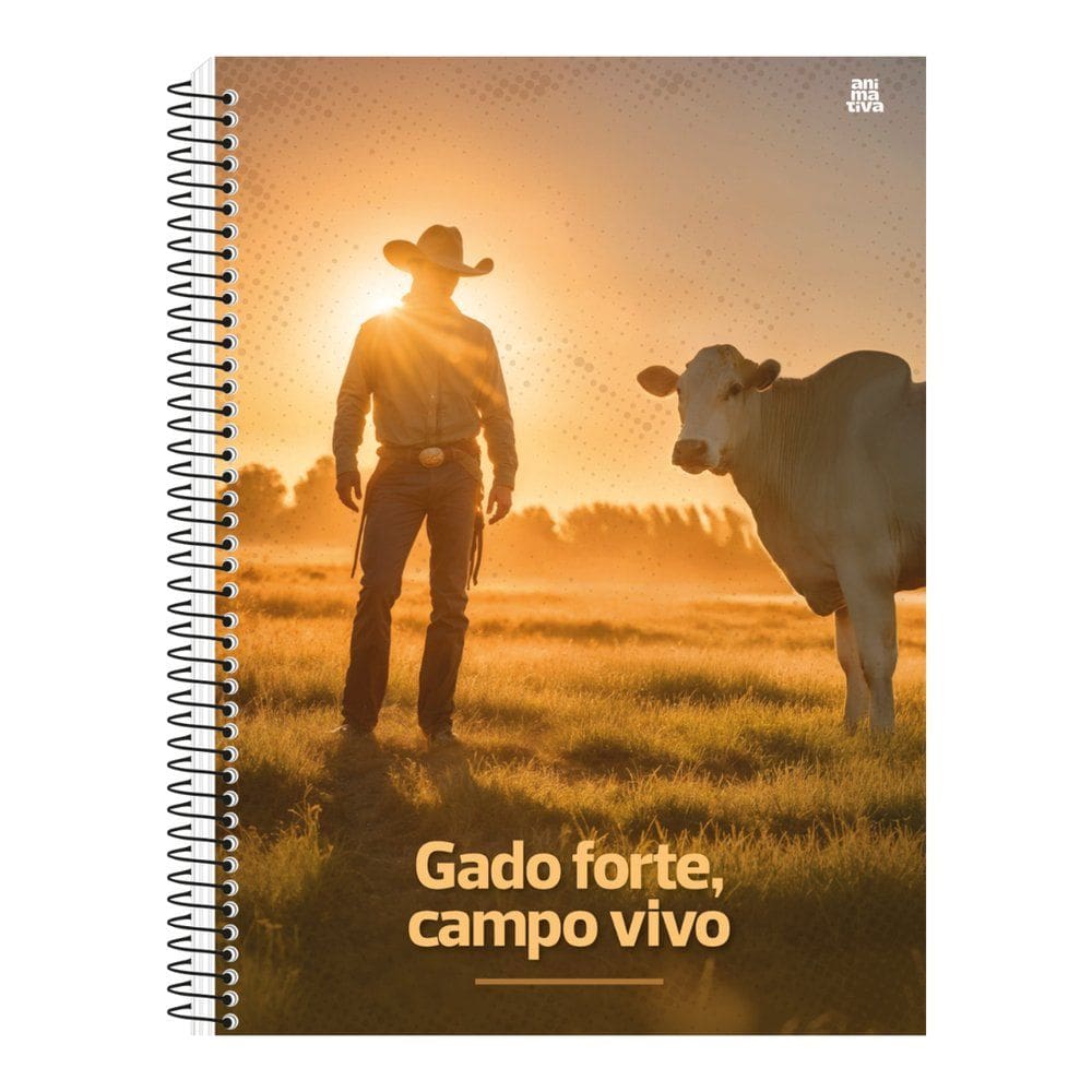 Caderno Universitário 1 Matéria Capa Dura  80 folhas