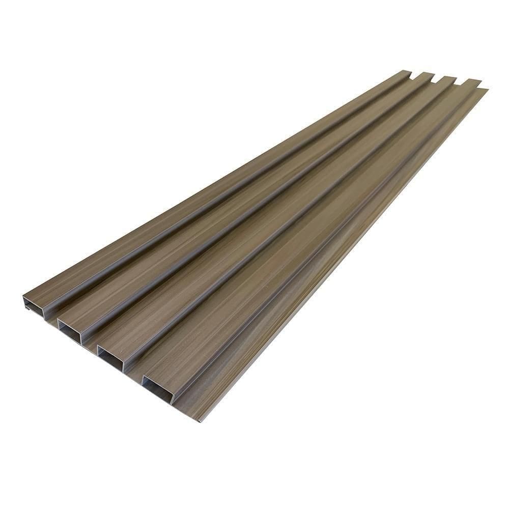 Painel Decorativo Ripado De Pvc Placa 270cmx15cm Bariri - Tk