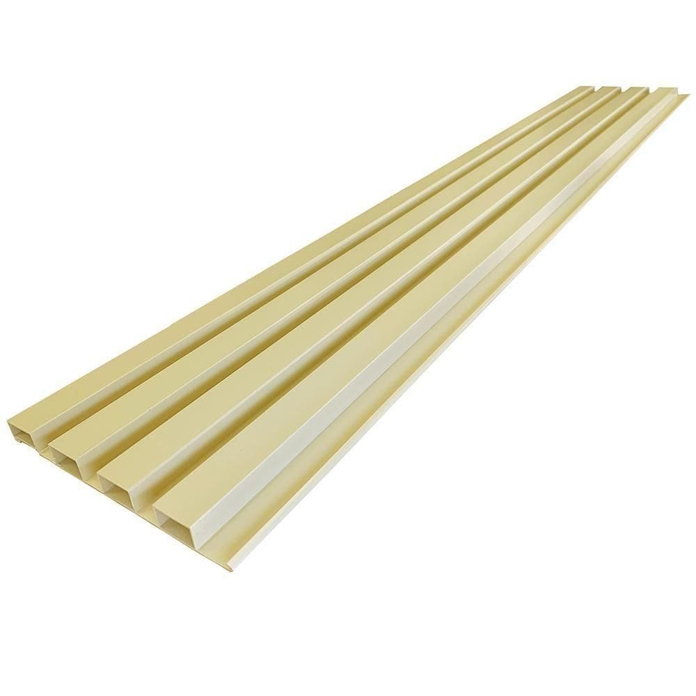 Painel Decorativo Ripado De Pvc Placa 270cmx15cm Bariri - Tk