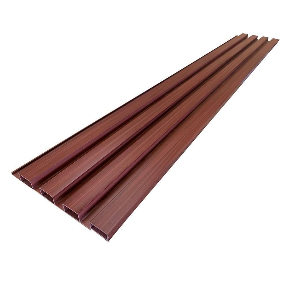 Painel Decorativo Ripado De Pvc Placa 270cmx15cm Bariri - Tk