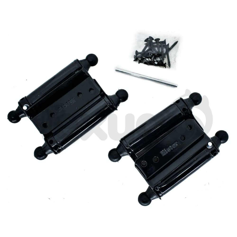 Dobradiça Vai e Vem 3” Preta 2 Peças Mister