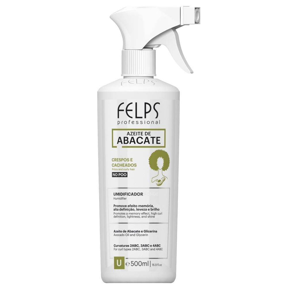 Umidificador de Cachos Azeite de Abacate Felps Professional - 500mL