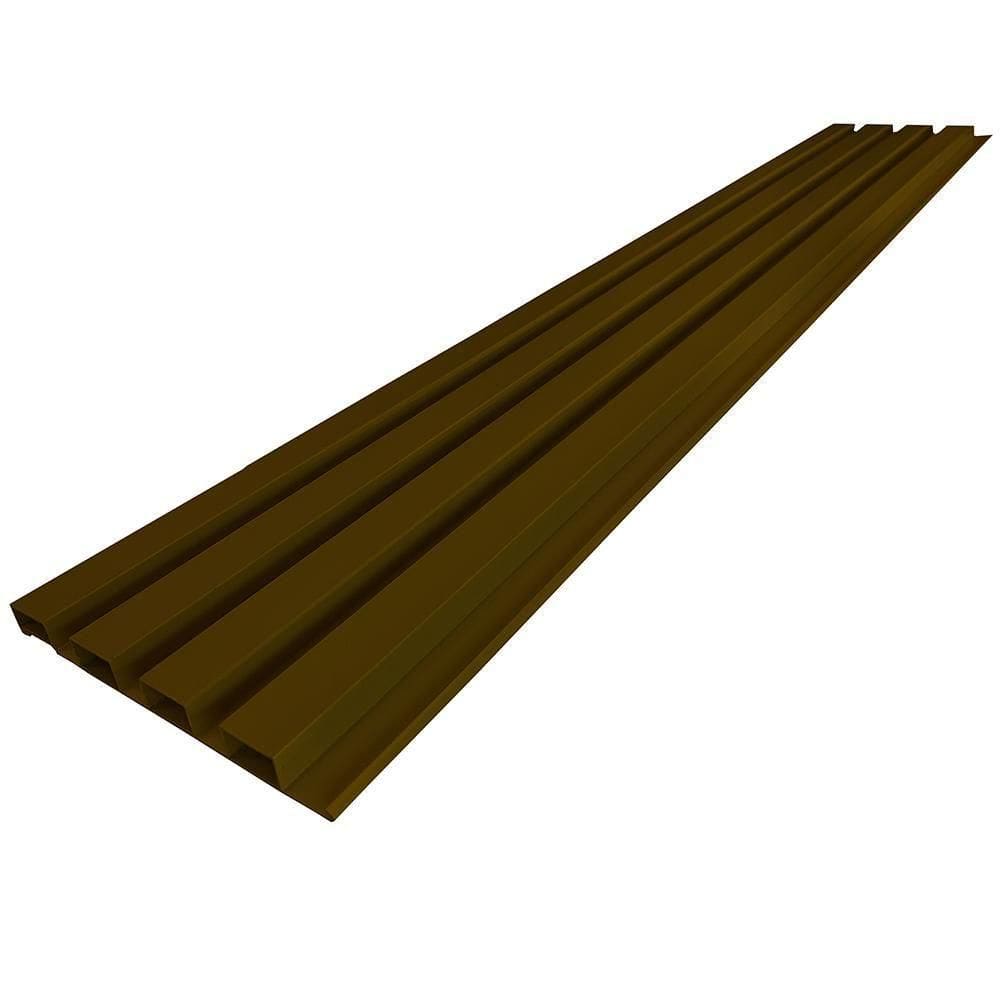 Painel Decorativo Ripado De Pvc Placa 270cmx15cm Bariri - Tk