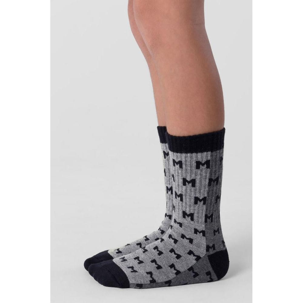 Meia infantil menino estampada Mundi