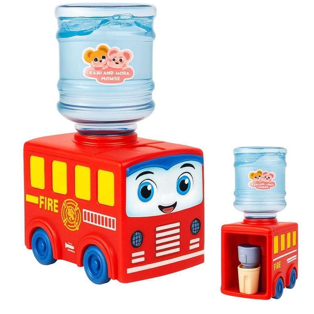 Mini Bebedouro Infantil Onibus Dispenser De Agua