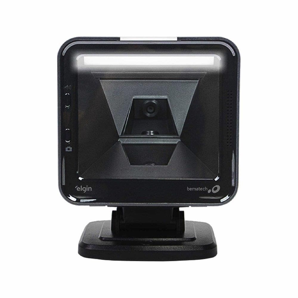 Leitor Código de Barras Elgin EL-8600IA 2D com Inteligência Artificial, Fixo, USB, Preto