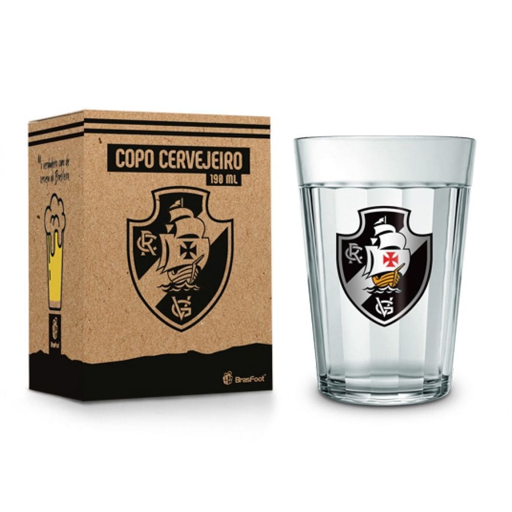 Copo Americano Vasco - 190ml - BrasFoot