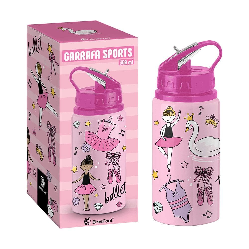 Garrafa Sports - 350ml - Bailarina - Brasfoot