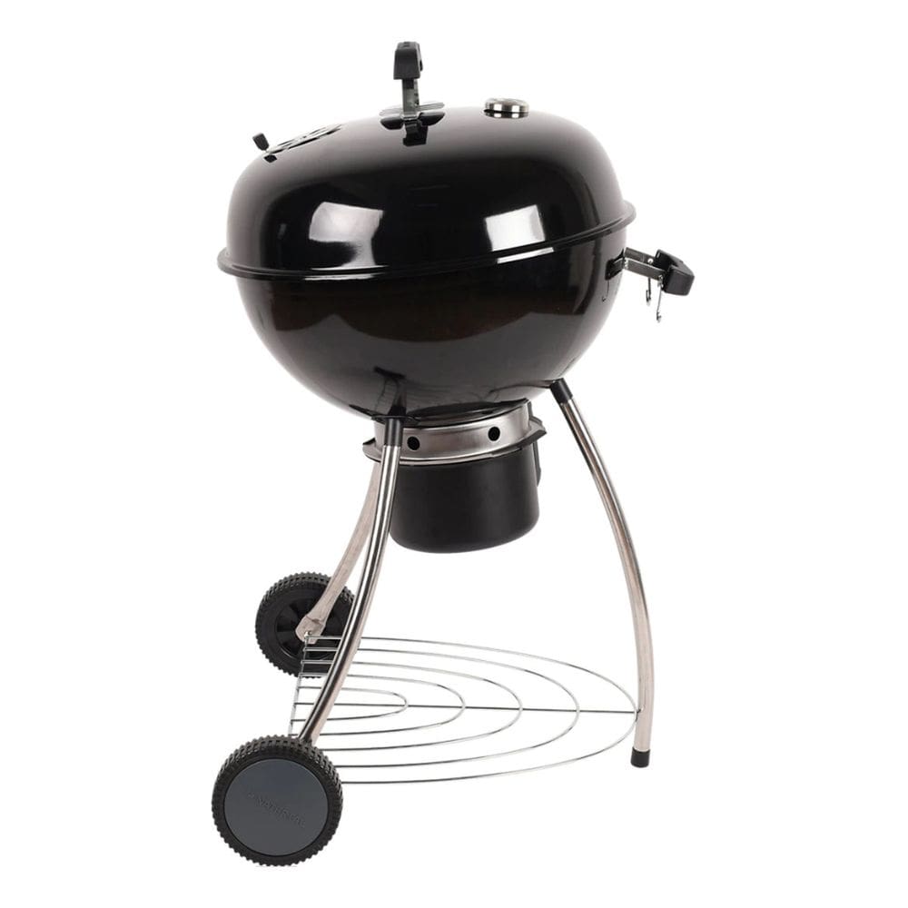 Churrasqueira Americana A Bafo Carvao E Rodas Black - Grill