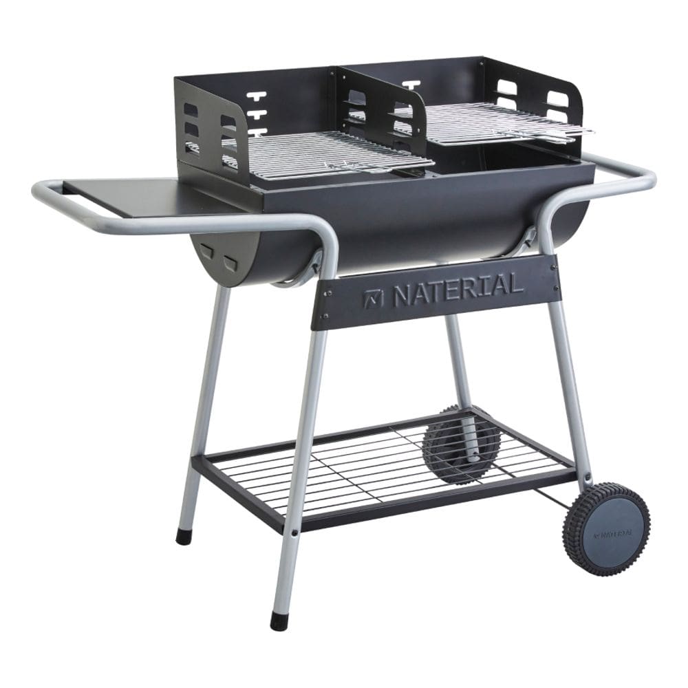 Churrasqueira Americana A Carvao Movel 2 Queimadores - Grill