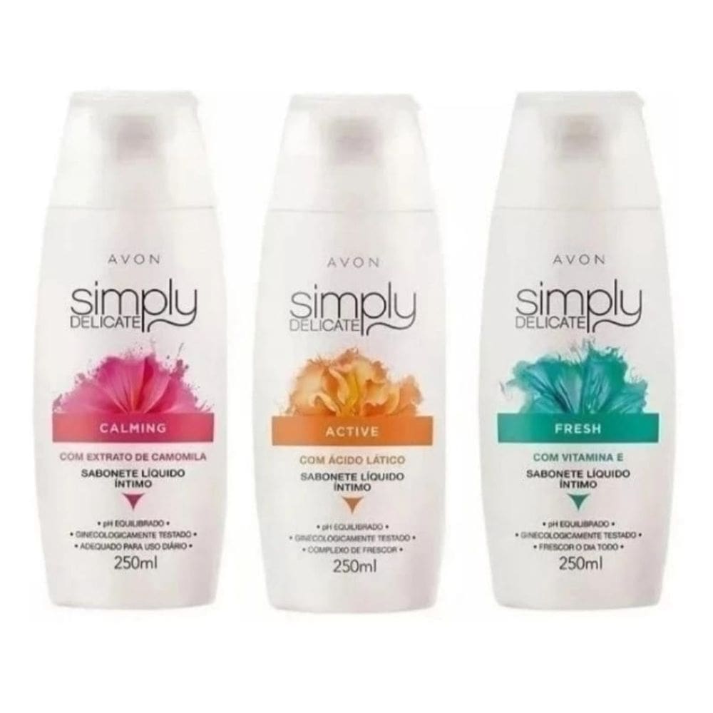 Sabonete Líquido Íntimo Simply Delicate Calming 200ml
