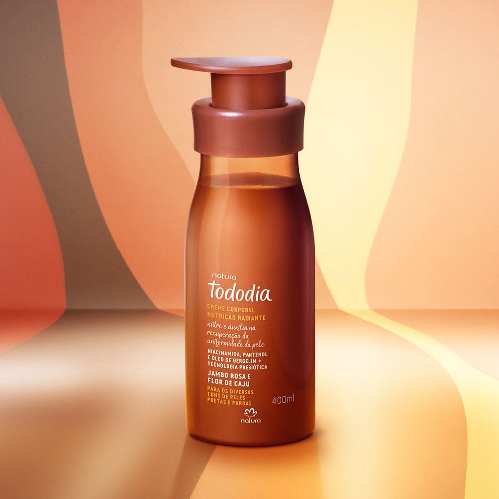 Creme Desodorante Nutritivo para o Corpo Jambo Rosa e Flor de Caju 400ml