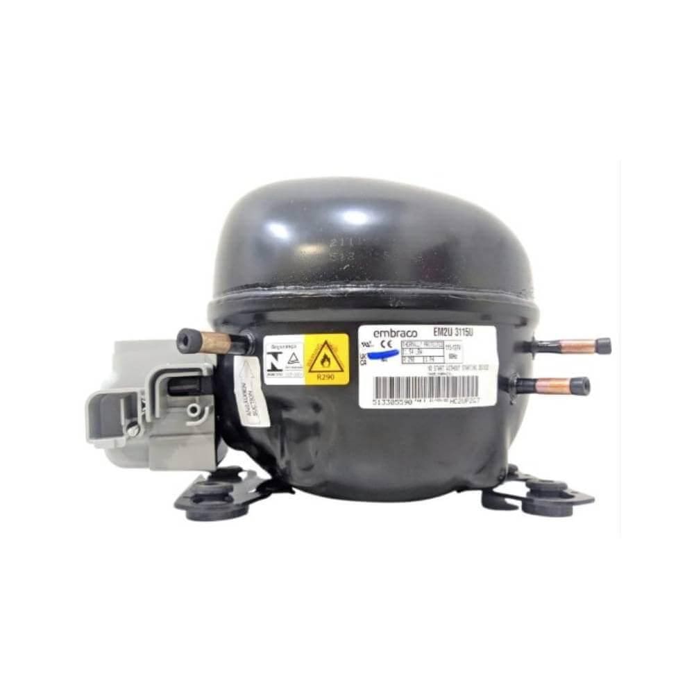 Compressor Embraco 1/4 HP R290 EM2U3115U - 110V