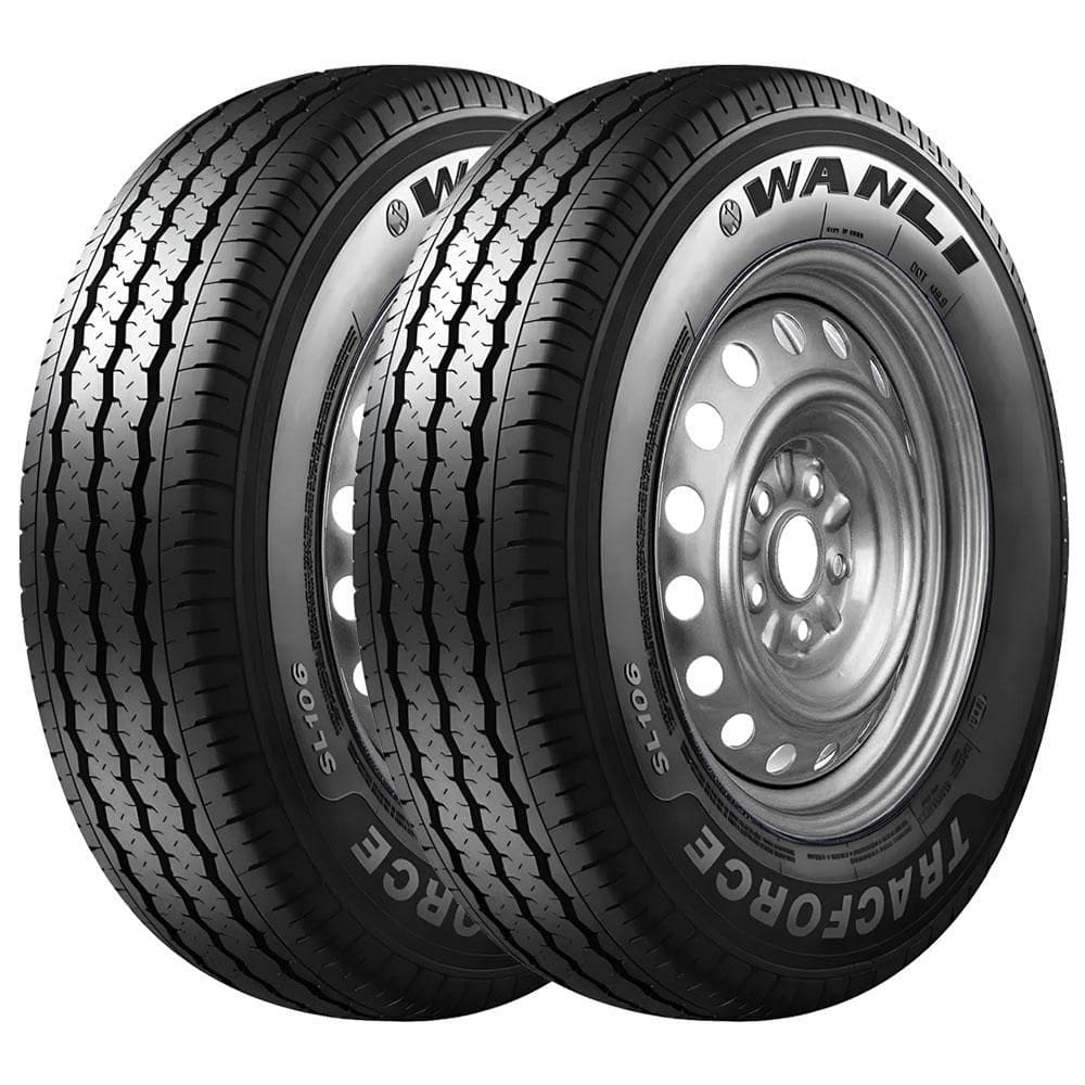 KIT 2 Pneus Wanli SL106 205/75R16C Aro 16C 113R 10 Lonas