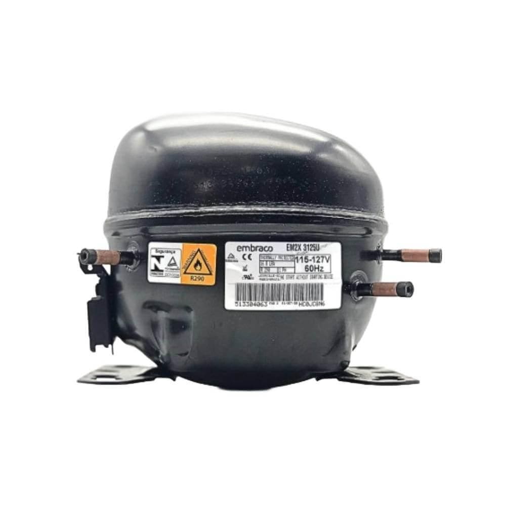 Compressor Embraco 1/3+ HP R290 EM2X3125U - 110V