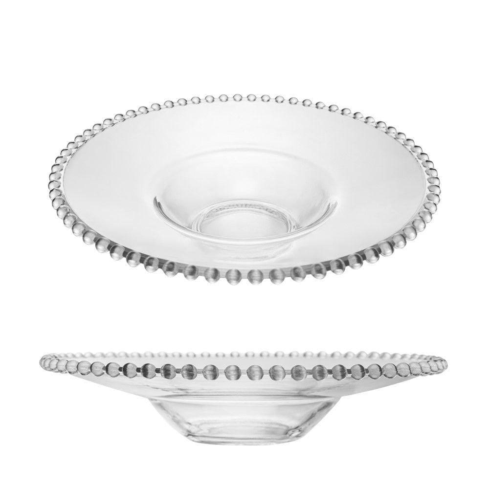 Jogo 2 Prato De Massa Risoto De Cristal Pearl Wolff 29x6cm